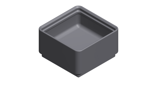 Gridfinity Stackable Basic Bin - 1x1x3